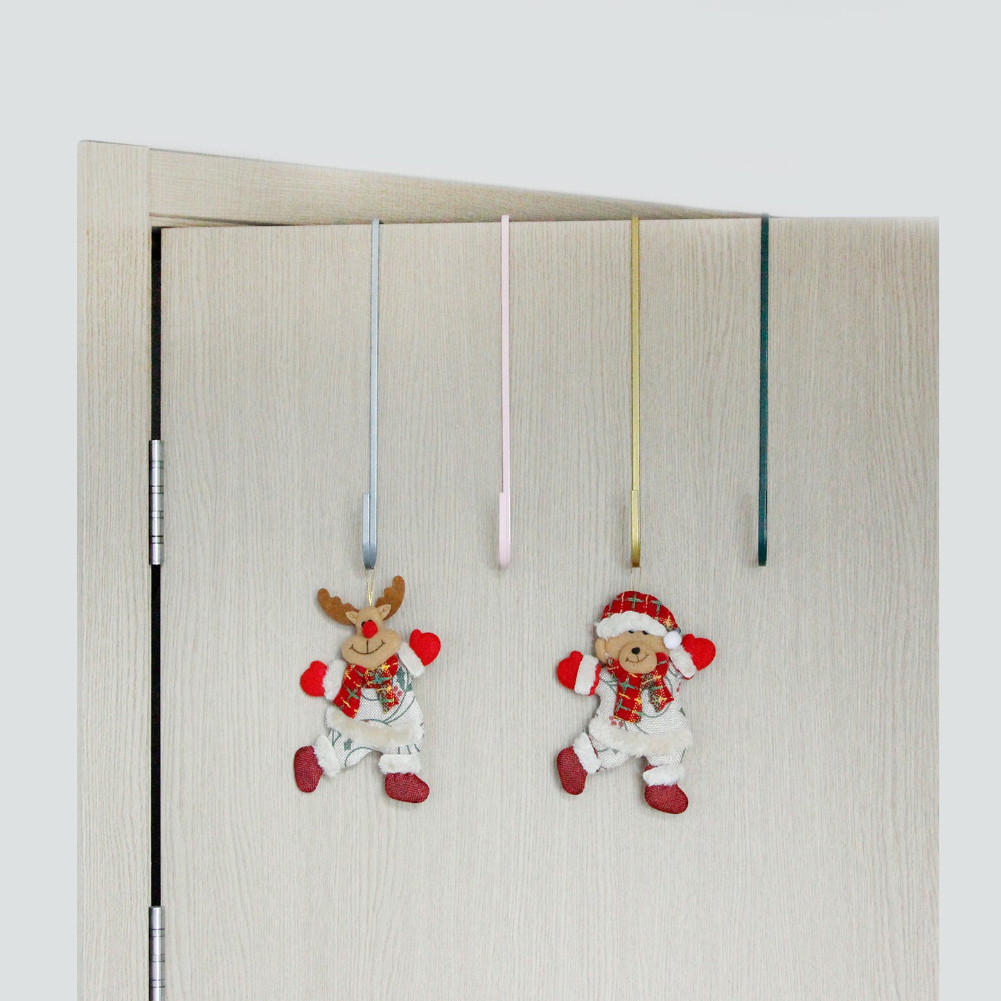 12" /15"Christmas Color Series Wreath Hooks