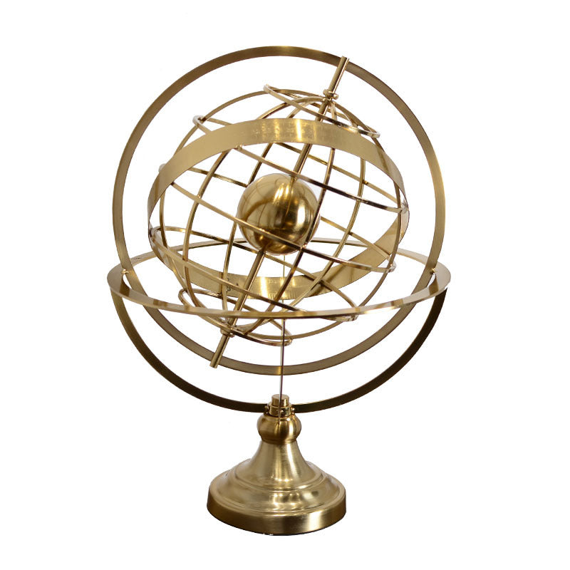 Metal globe ornaments WL00549.550