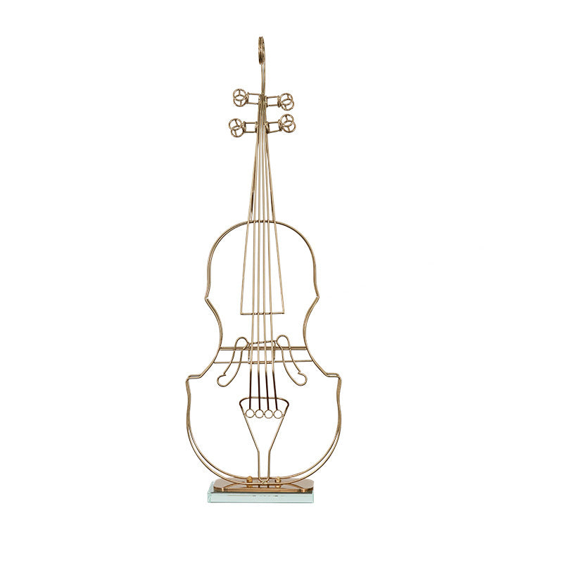 Metal violin ornaments WL00475.476.477