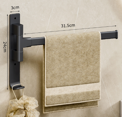 Gun gray rotating towel rack WL0577.578.579