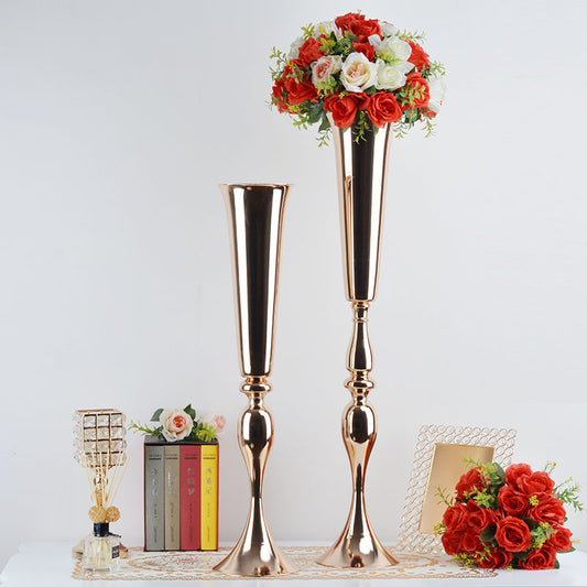 Trumpet-shaped flower vase table decoration 8283