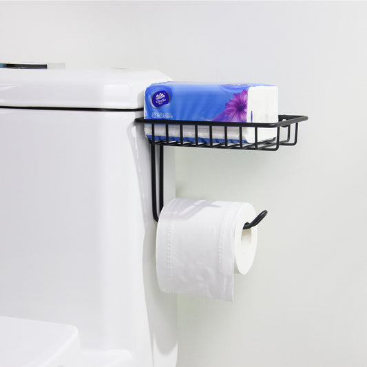 VANLAMNI Steel Hanging Over The Tank Toilet Paper Holder