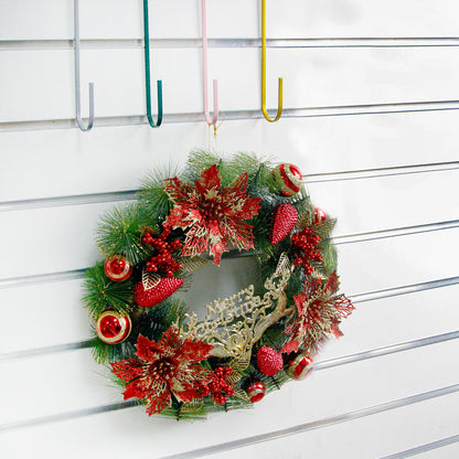 12" /15"Christmas Color Series Wreath Hooks