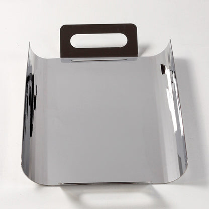 Creative stainless steel rectangular storage tray WL00247