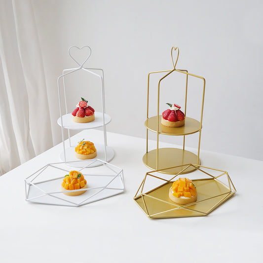 Double deck cake rack WL00428.429.430.431