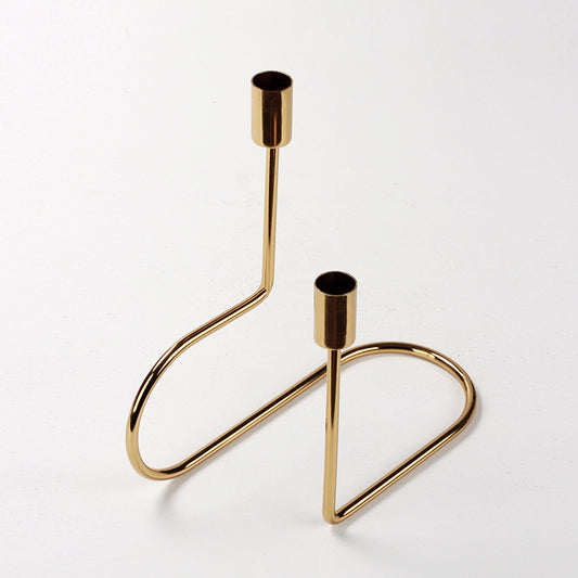 Minimalist geometric line candlestick WL00315.316.317