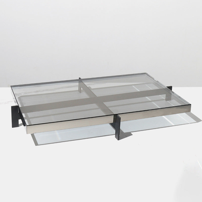 Light luxury metal glass tray WL00179.180