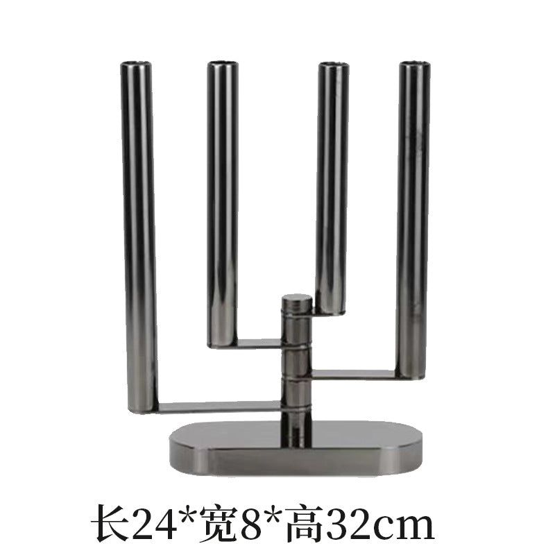 Rotating metal candle holder WL00318.319.320