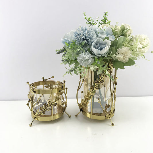 Modern metal floral vase WL00545.546