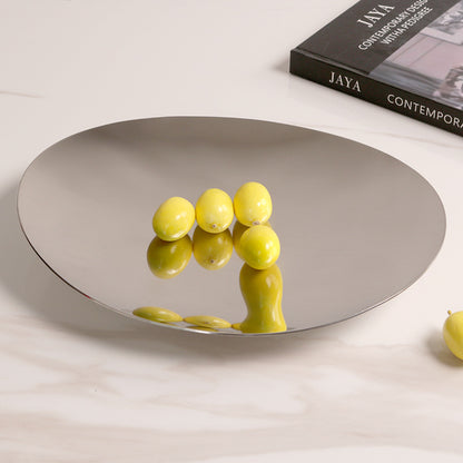 Light luxury metal stainless steel fruit plate WL00272