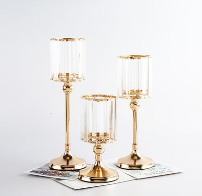 Crystal glass candlestick WL00381.382.383