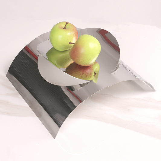 Creative stainless steel fruit plate WL00203.204