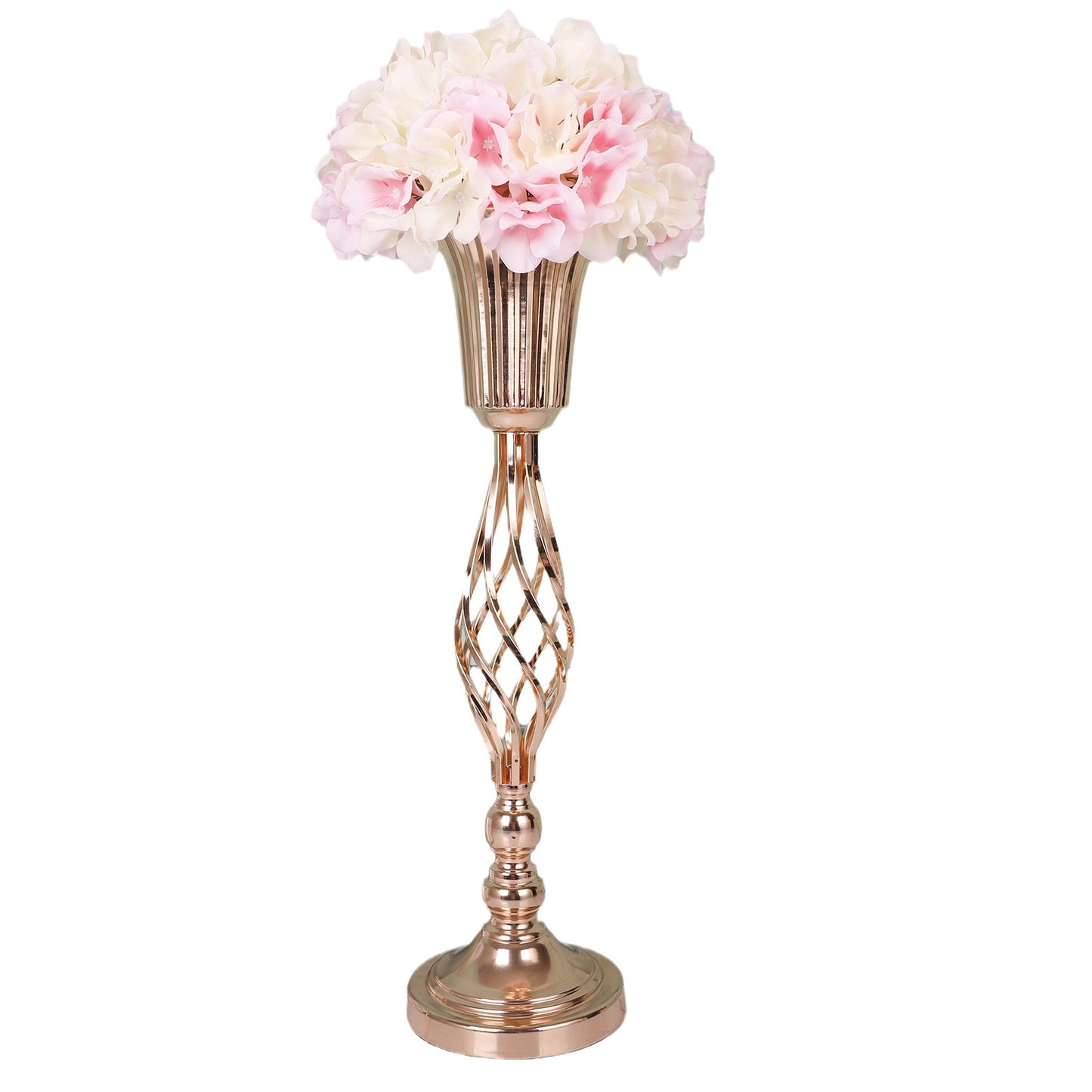 Gold Fried Dough Twists vase WL00110