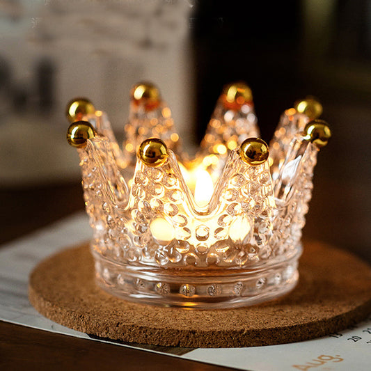 Crown decoration aromatherapy candle holder WL00145.146