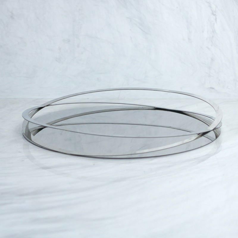 Circular metal tray decoration WL00164.165.166.167