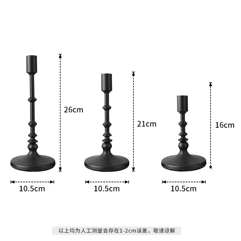 3 PCS candlestick decoration WL00080