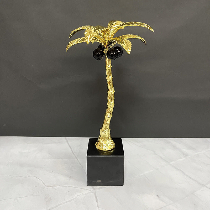 Modern luxury metal coconut tree ornaments WL00551.552