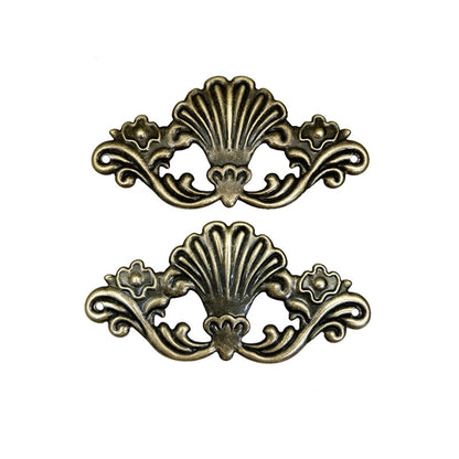 Antique iron corner flower pieces WL00565