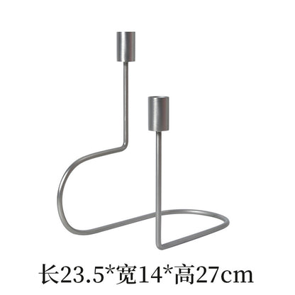 Minimalist geometric line candlestick WL00315.316.317