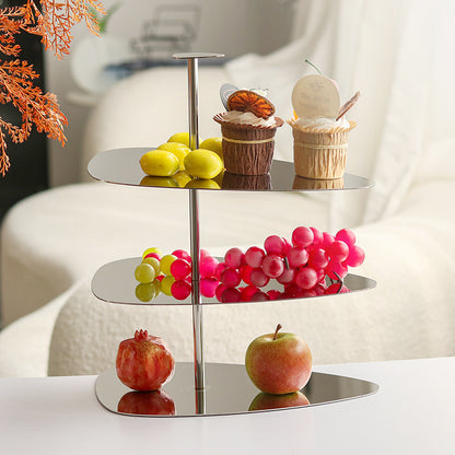 Three layer dessert table cake placement plate WL00227