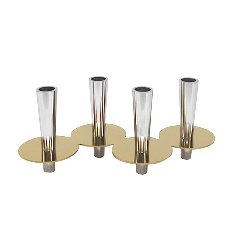 Metal tubular candlestick WL00356.357