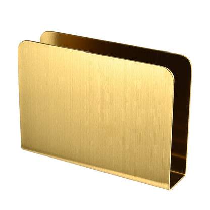 Gold Stainless Steel Table Napkin Holder WL00559.560.561.562